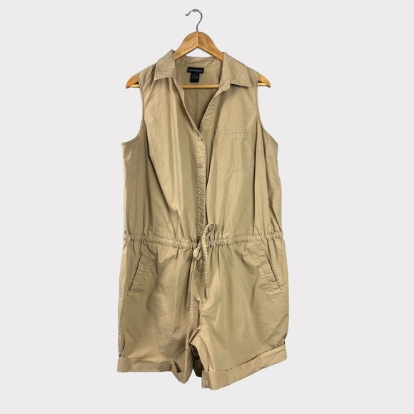 Lane Bryant Pants - Lane Bryant Women's Khaki Romper | Size 22